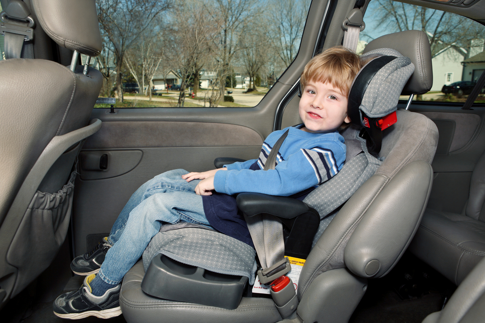child in safety seat